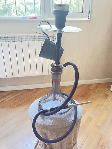 köz samovarı: Məhsul: Nərgil dəsti Nərgil: - Şüşə kolba, alüminium gövdə və külqabı — 1