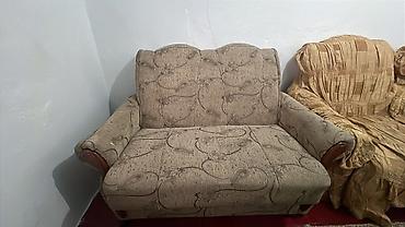 Оңдоп-түзөө жана курулуш: Комплект мягкой мебели из трех предметов: - 2 объемных кресла с — 2