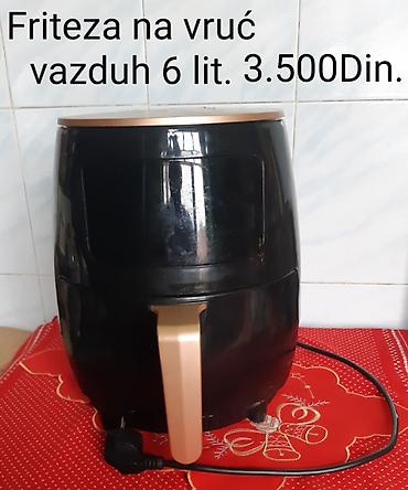 Ostali kuhinjski aparati: Friteza na vruć vazduh (air fryer) Model:SilverCrest S-18.Zapremina — 1