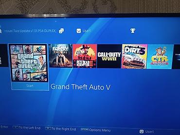 PS4 (Sony Playstation 4): Sony PlayStation 4 (Slim) oyun konsolu Model - CUH2115B 🎮 Yaddaş - 1 — 9