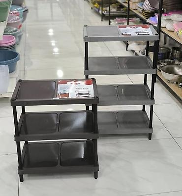 mebel trimo: Ayaqqabı Rəfi | Ayaqqabı Dolabı | Plastik Ayaqqabı polkasi 3 Mərtəbəli — 1