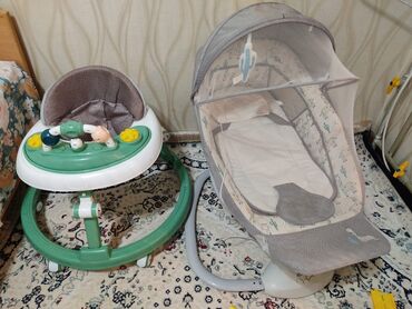 купить домик для детей: Детский шезлонг, Б/у, Электронная, Железо, цвет - Серый