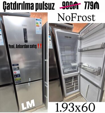 Separatorlar: Yeni 2 qapılı Elatus Soyuducu Satılır, rəng - Boz