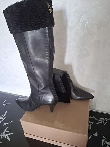 lackpard кепка цена: Сапоги, 37, Новый, цвет - Черный, Самовывоз — 2