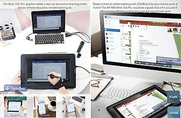 планшет для рисования: XP-PEN Artist 15.6 Pro qrafik ekran planşeti - 15.6 düym 1080P IPS — 3