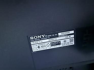 monitor acer: Məhsul: Sony Bravia LCD TV Model: KDL-32CX520 - Ekran ölçüsü: 32" — 2
