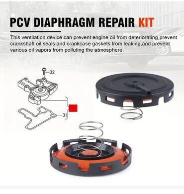 Membranlar: Membran Sapun uçun VW. Yeni. Мембрана маслоотделителя. Комплект для — 9