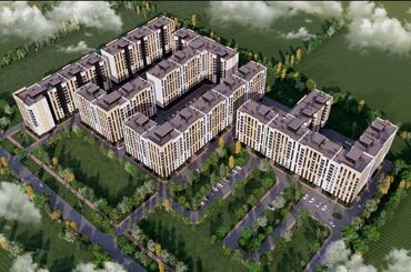 ������������ 1 ������ ���������������� �� �������������� в Кыргызстан | Продажа квартир: 1 комната, 42 м², 9 этаж, Без мебели
