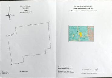 очень срочно участок: 105 соток, Бизнес үчүн, Кызыл китеп, Техпаспорт, Сатып алуу-сатуу келишими