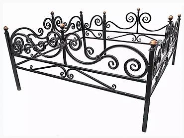 Сварка: Ограда на могилу Кованая Оградка Кованные оградки Ограждение — 26