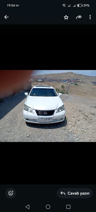 запчасти cr v: Lexus ES: 3.5 л | 2007 г. Седан