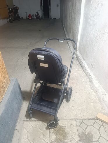 Коляски: Коляска, цвет - Черный, Б/у — 5