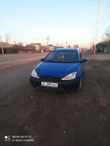 Ford: Ford Focus: 2002 г., 1.6 л, Механика, Бензин, Универсал