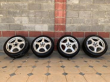 Колеса в сборе 235 / 45 / R 18, Лето, Б/у, Комплект, Легковые, Литые, отверстий - 5 at lalafo.kg Колеса в сборе 235 / 45 / R 18, Лето, Б/у, Комплект, Легковые, Литые, отверстий - 5