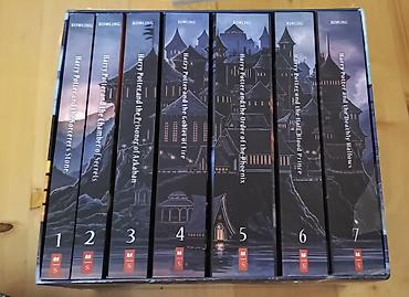 Kitablar və jurnallar: Məhsul: İngilis dilində “Harry Potter” kitablar toplusu + “Harry — 1