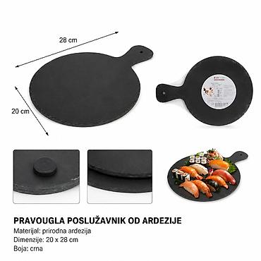 KMT Podloga od škriljca sa drškom 2407597 Elegantna na lalafo.rs KMT Podloga od škriljca sa drškom 2407597 Elegantna