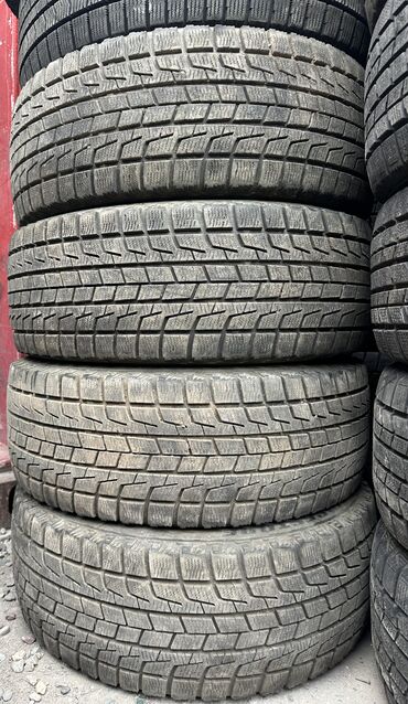 Шины: Шины 225 / 55 / R 17, Зима, Б/у, Комплект, Легковые, Япония, Bridgestone