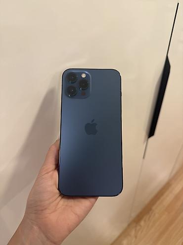 IPhone 12 Pro Max, 128 GB, Pacific Blue, Face ID lalafo.az -da IPhone 12 Pro Max, 128 GB, Pacific Blue, Face ID
