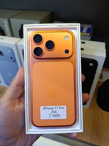 IPhone 17 Pro, 256 ГБ, оранжевый - Комплектация: смартфон в фирменной