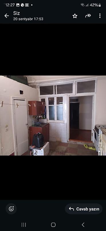 kridit evler: 3 otaqli ev kiraye verilir. İnşaatçilar mt düz çixişinda merkezi yerde — 3