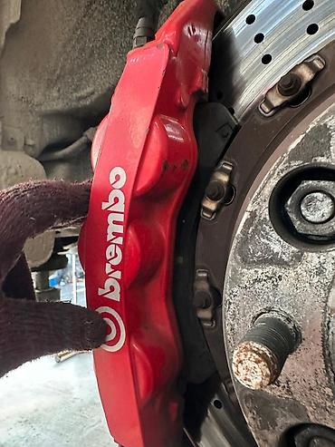 Суппорты: Комплект суппортов Lexus 2014 г., Б/у, Оригинал — 3