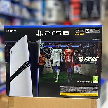 play stadion 5: Sony PlayStation 5 Pro oyun konsolu – EA Sports FC 26 bundle - Model — 1