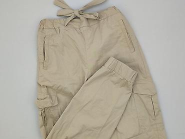 camel spodnie: Sinsay, Spodnie cargo damskie, rozmiar 2XS — 1