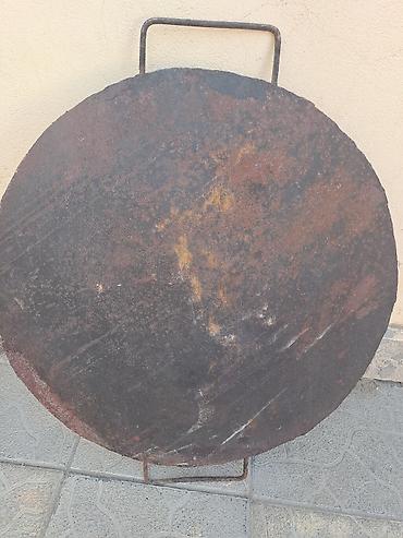 Дом и сад: Dəmir sac (mangal üstü/çölbişirmə üçün) - Material: qalın polad/dəmir — 1