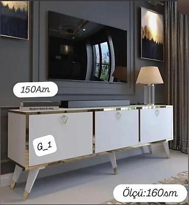 podstavka: Mebelin adı: TV altlığı / konsol Təsvir: - Minimalist və modern — 1