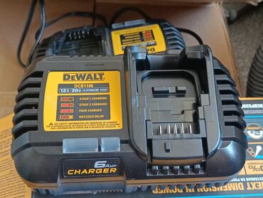 генерато: Универсальная быстрая интеллектуальная зарядка DeWalt DCB1106 6Amp