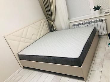 bed: Двуспальная кровать, Новый, С мягким изголовьем, длина - 2 см — 5