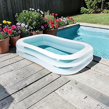delta tekstil: Deciji bazen Intex (2,62m x 1,75m x 56cm) - 4.000 din. BESPLATNA — 1