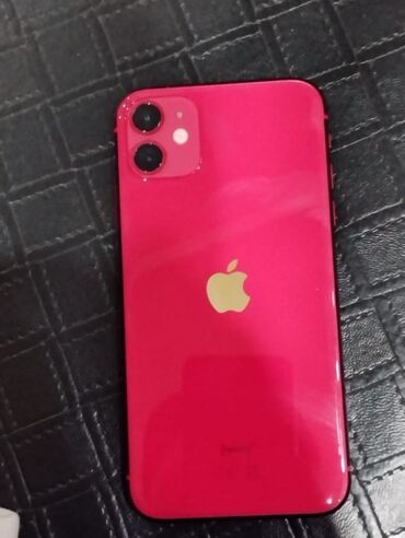 iphone 11 pro max 64gb qiymeti: IPhone 11, 128 GB, Qırmızı, Face ID