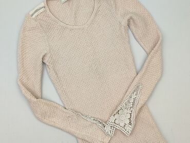 sukienka pudrowy róż wesele: Cream, Women`s dress, size S