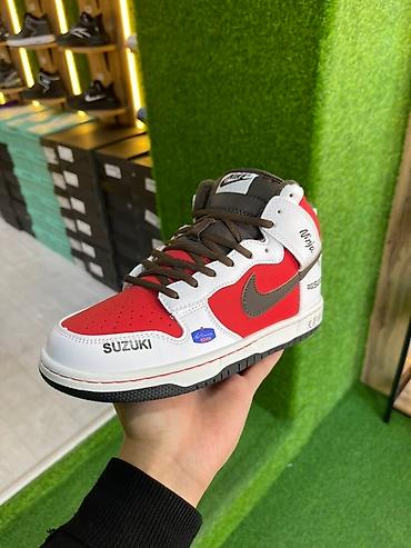 Кроссовки Nike SB Suzuki🔥 Цвет красно❤️-белый🤍 Стиль✅ Удобство✅