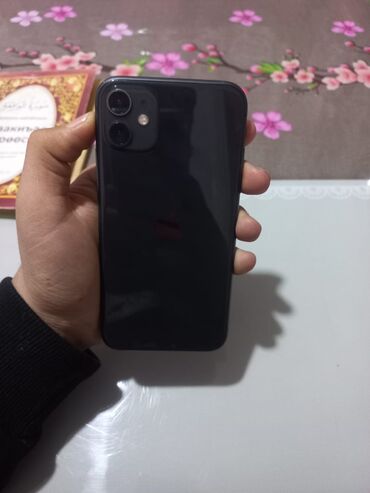 iphone 11 64 гб цена бишкек: IPhone 11, Колдонулган, 128 ГБ, Black Titanium, Заряддоочу түзүлүш, 72 %