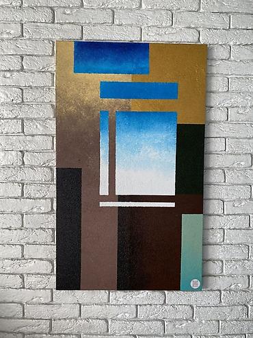 Картины: Картина на холсте, акрил - Ручная работа на натянутом подрамнике - — 4