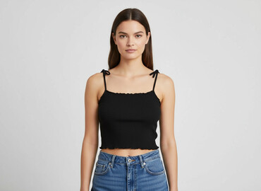 białe t shirty pod marynarkę: H&M Divided, Топ жіночий, розмір S