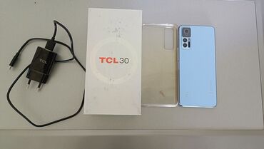 islenmis telefon ucuz: TCL Communication 30, 64 GB, rəng - Mavi, Sensor, Barmaq izi, İki sim kartlı