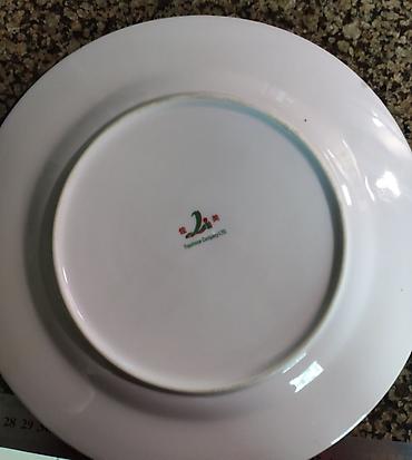 Посуда: Тарелки для второго блюда с цветочком по 150сом каждая luminark - — 4