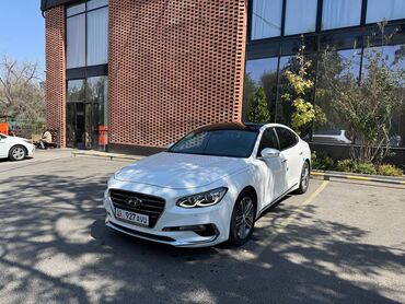 свежепригнанный: Hyundai Grandeur: 2018 г., 3 л, Автомат, Газ, Седан