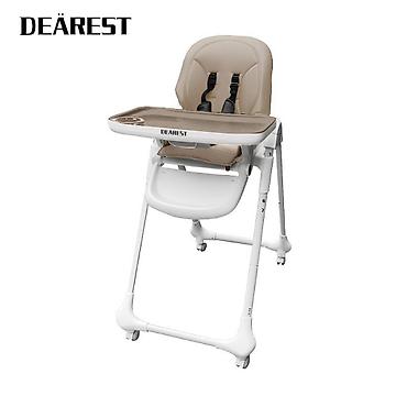 dearest: Стульчик для кормления, Новый, Пластик, цвет - Коричневый, Самовывоз, Платная доставка — 2