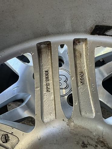 hohda fit: Литые Диски R 19 Brabus, Комплект, отверстий - 5, Б/у — 5