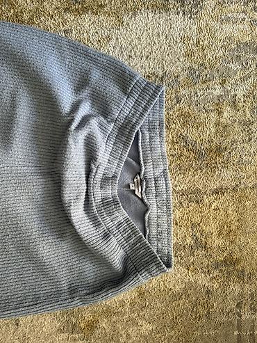 termo alt paltari: İki hissəli ev geyimi dəsti - Rəng: açıq boz - Material: yumşaq — 2
