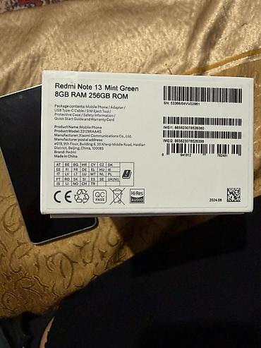 вип бишкек номер телефона: Xiaomi, 13, Колдонулган, 256 ГБ, түсү - Жашыл, 1 SIM — 6