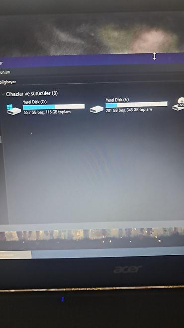 casper ikinci el laptop: Acer noutbuk Texniki göstəricilər: - Prosessor: Intel Pentium N3540 — 4