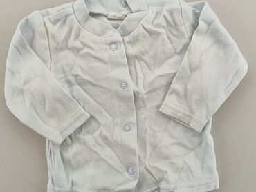koszula blekitna: Bluzka, 0-3 m, stan - Zadowalający