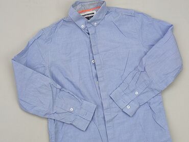 biała koszula new yorker: Shirt 10 years, condition - Very good, pattern - Monochromatic, color - Light blue