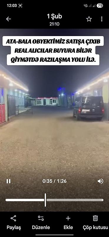 Kommersiya daşınmaz əmlakının satışı: Satılır: “Ata-Bala” ictimai-iaşə obyektı - Təyinat: restoran/kafe — 6