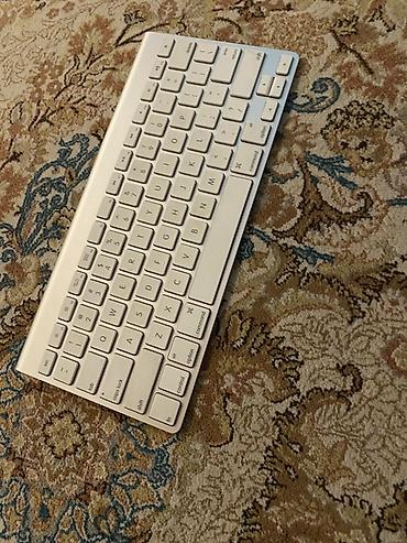 Apple Wireless Keyboard (A1314) - Kompakt və nazik dizayn, alüminium